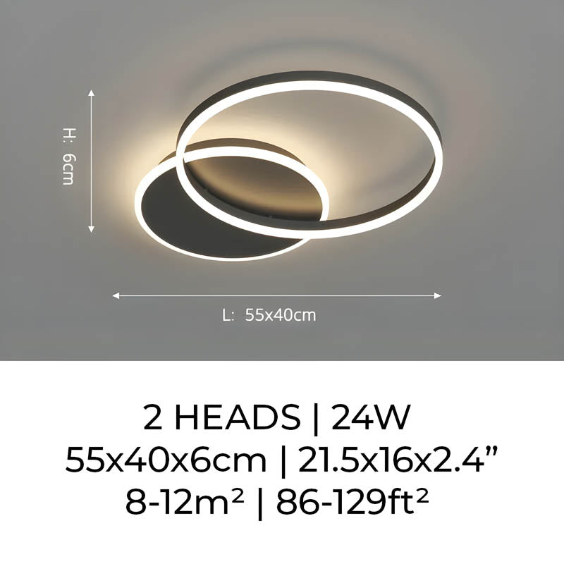 Variant image for Rondalux - Modern Aluminium LED Home Décor Light-25