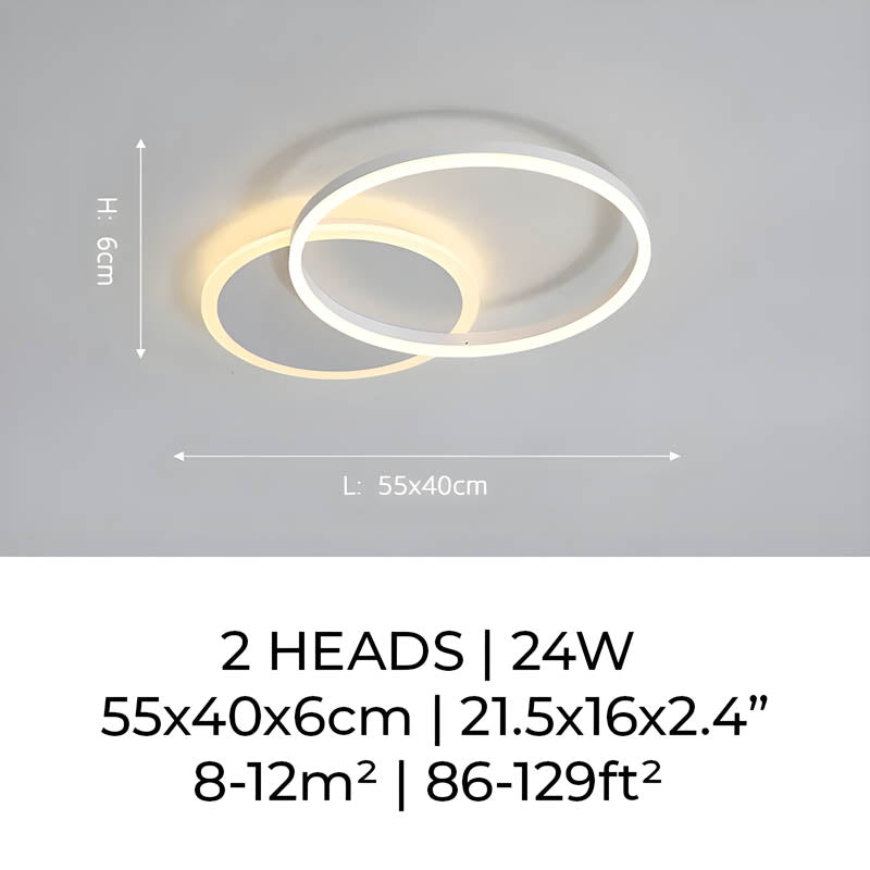 Variant image for Rondalux - Modern Aluminium LED Home Décor Light-13