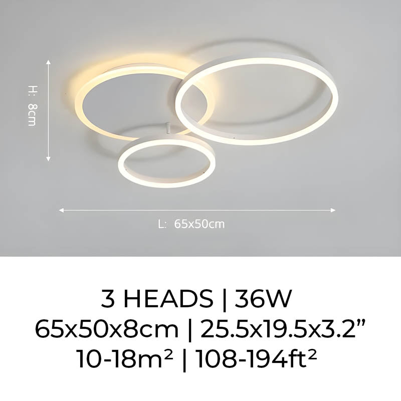 Variant image for Rondalux - Modern Aluminium LED Home Décor Light-16