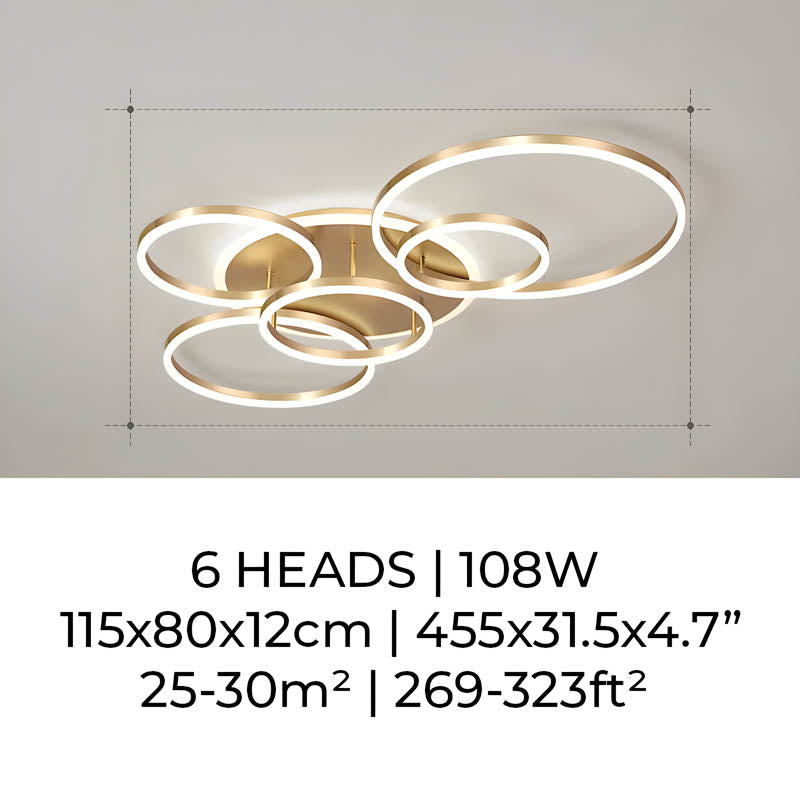 Variant image for Rondalux - Modern Aluminium LED Home Décor Light-10