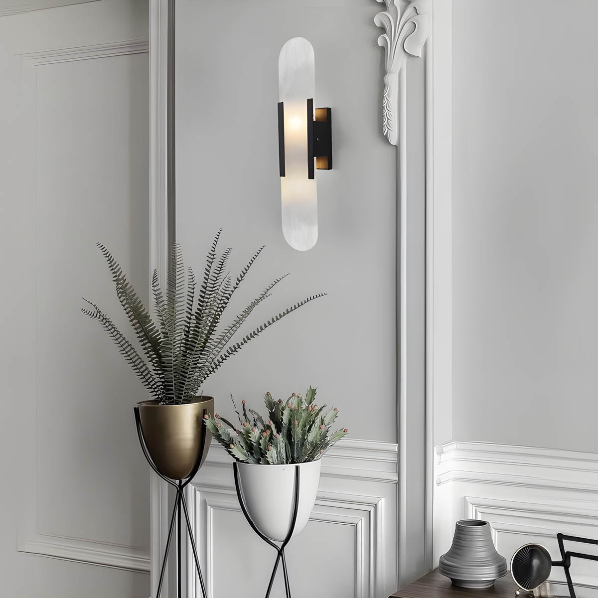 Aura-Lite - Elegant Wall Sconce Lighting Fixture