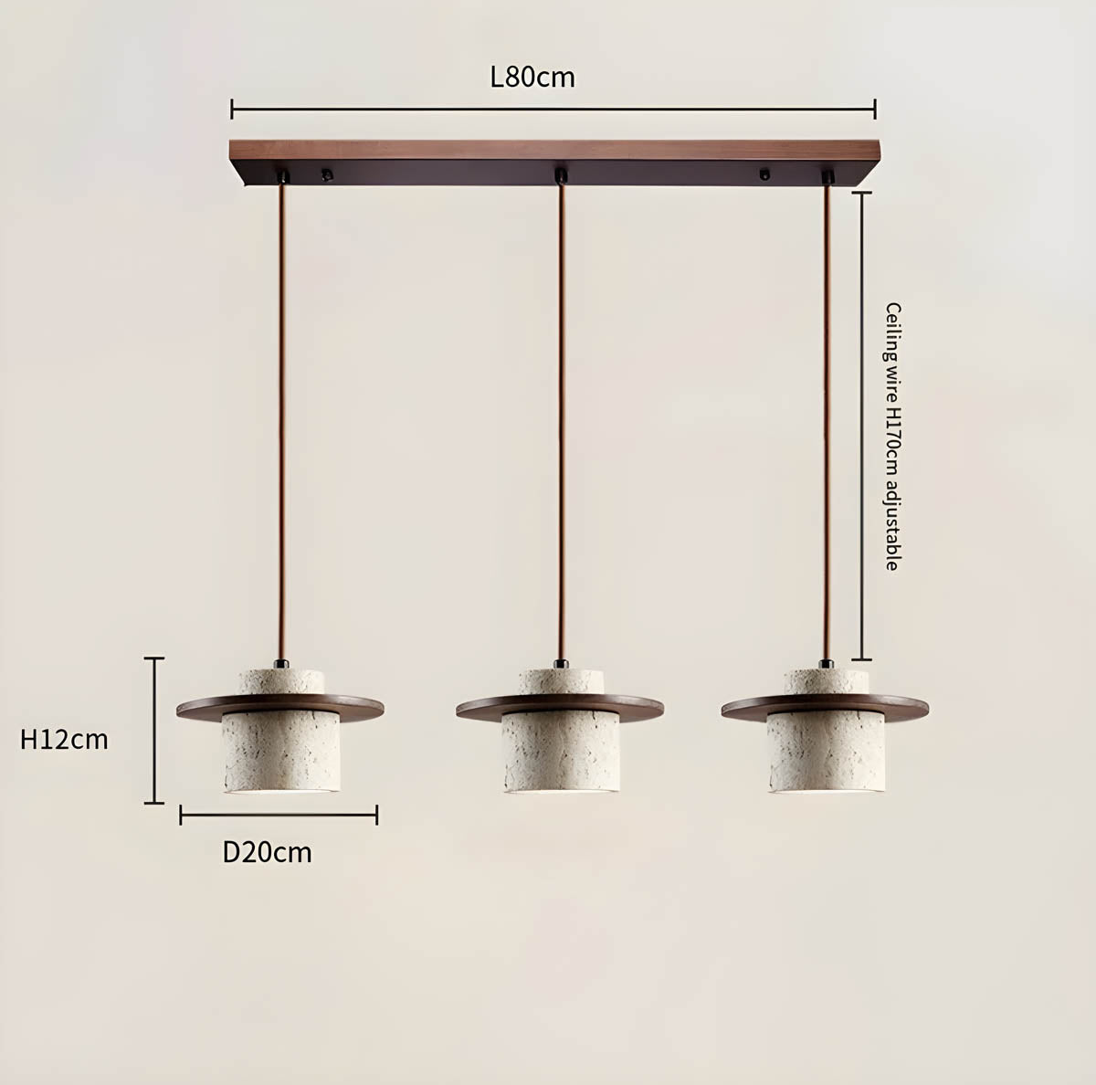 Variant image for KANSO - Modern Kitchen Pendant Lighting Fixture-9