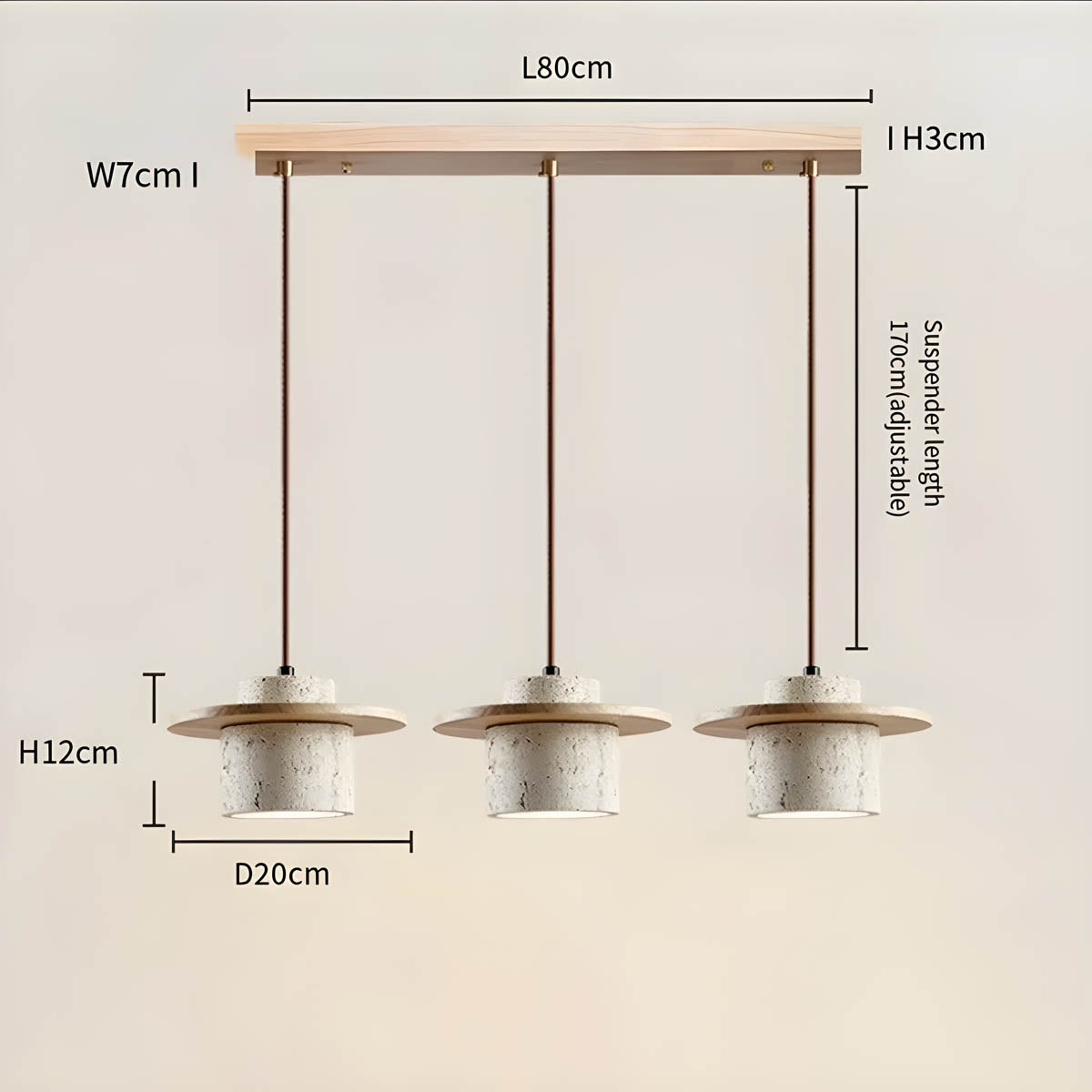 Variant image for KANSO - Modern Kitchen Pendant Lighting Fixture-11