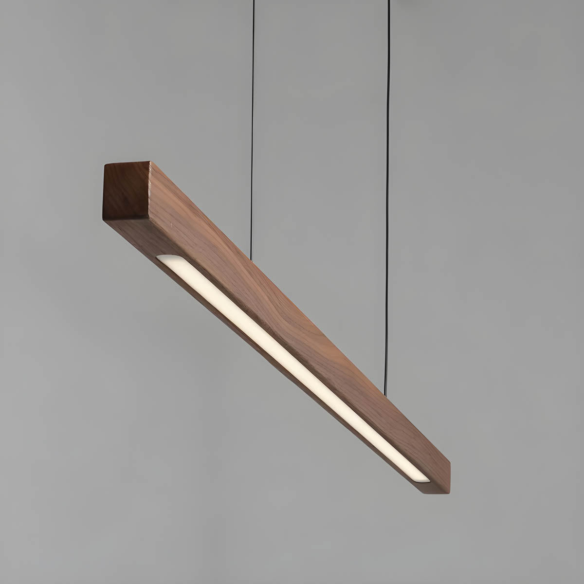 Glow-Wood - Kitchen Pendant Lighting Modern Hanging Light