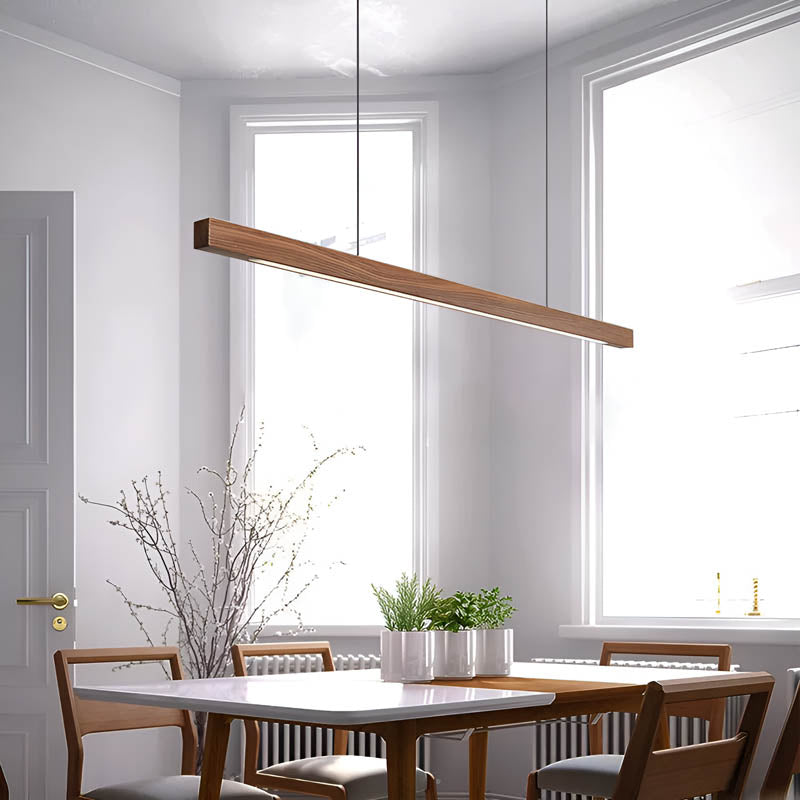 Glow-Wood - Kitchen Pendant Lighting Modern Hanging Light