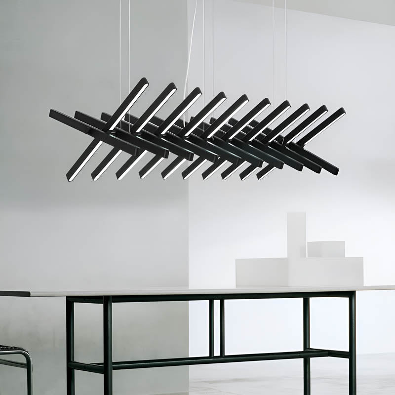 LuxeBeam-Forms Modern Designer Chandelier Lighting Fixture