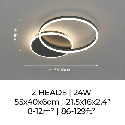Variant image for Rondalux - Modern Aluminium LED Home Décor Light-25