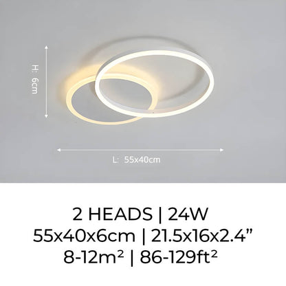 Variant image for Rondalux - Modern Aluminium LED Home Décor Light-13