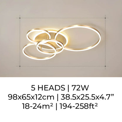 Variant image for Rondalux - Modern Aluminium LED Home Décor Light-7