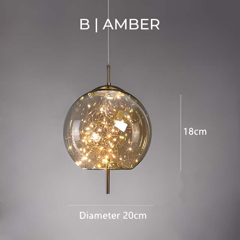 Variant image for Essence - Glass Pendant Light for Kitchen Lighting-7