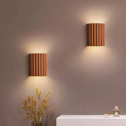 Variant image for Modern Resin Wall Lamp – Artistic Wall Sconce Lighting with G9 LED, Warm Light for Living Room and Bedroom-4