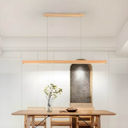 Glow-Wood - Kitchen Pendant Lighting Modern Hanging Light