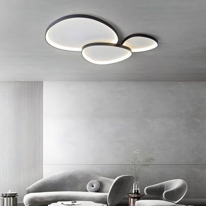 Dewy-Lux Flush Mount Ceiling Light - LED Dining Room Lights