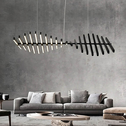 LuxeBeam-Forms Modern Designer Chandelier Lighting Fixture