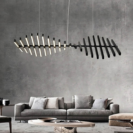 LuxeBeam-Forms Modern Designer Chandelier Lighting Fixture