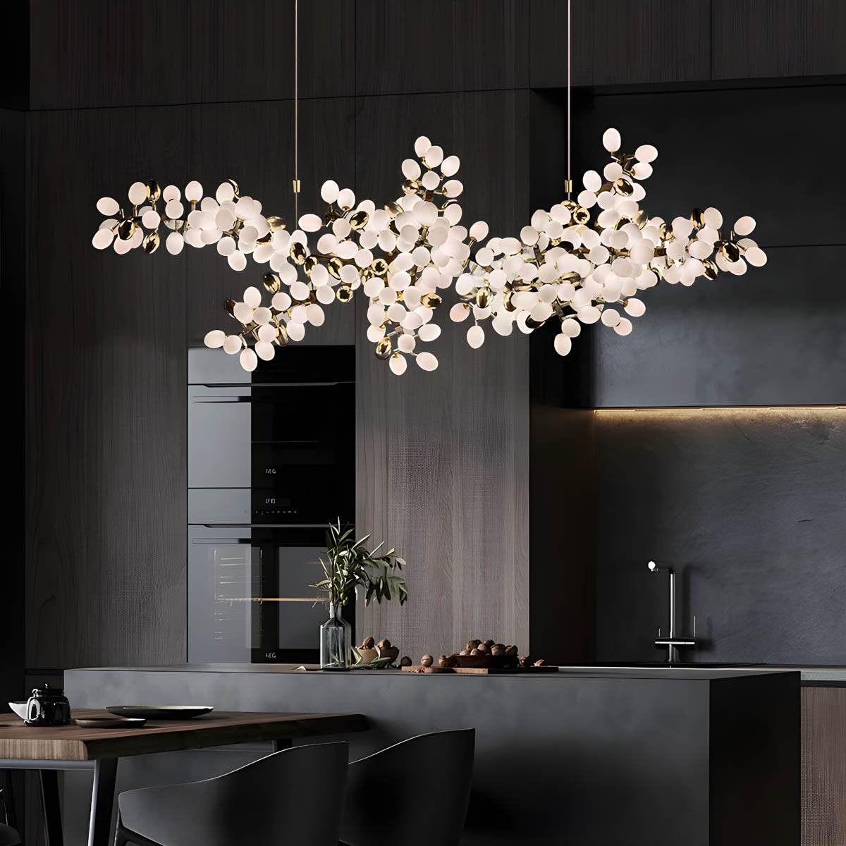 Fleur - Modern Chandelier Light with Adjustable Cord