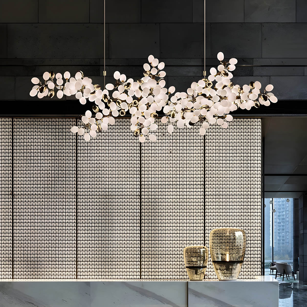 Fleur - Modern Chandelier Light with Adjustable Cord